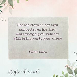 🎉 10/$10 Stickers - Inspiring Celebrity Quote Waterproof Decals - Nicole Lyons